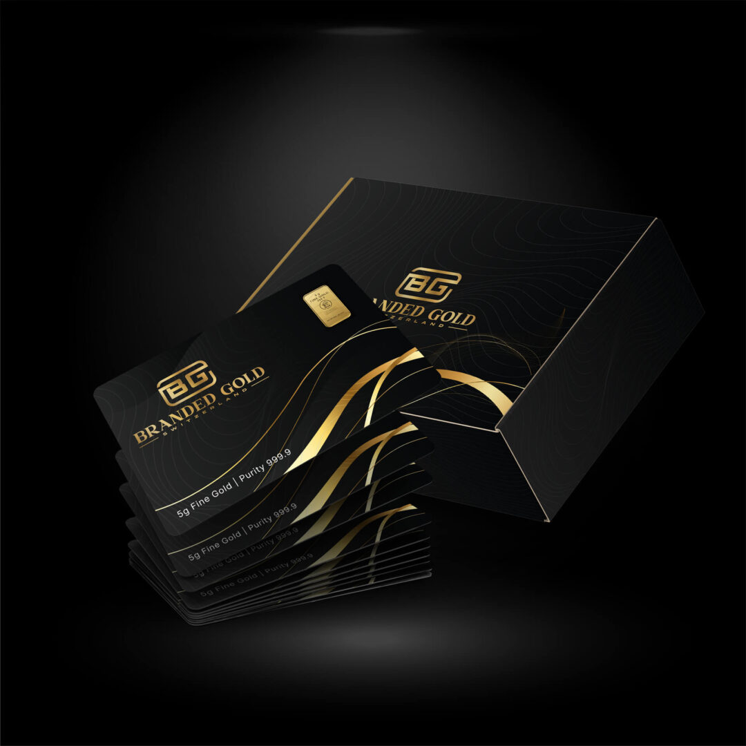 Investmentbox 10 x 5g Goldbarren